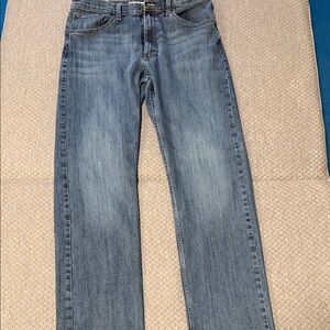 Wrangler Men's Light Blue Straight Jeans